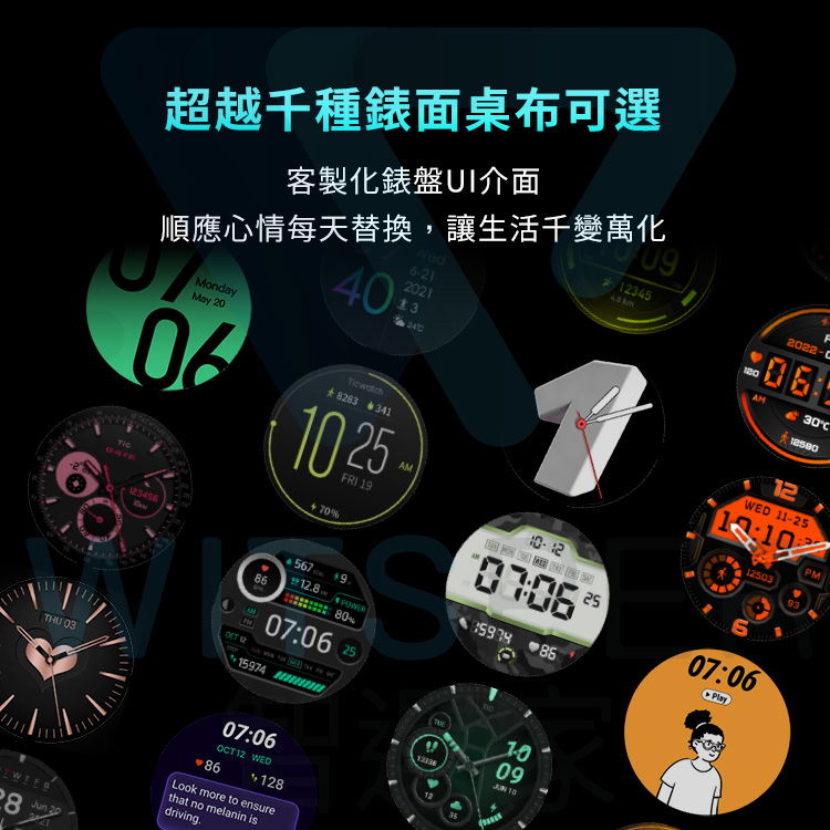 Mobvoi TicWatch Pro 5 GPS軍規智慧手錶|卓越防護全面進化|WitsPer 智選家